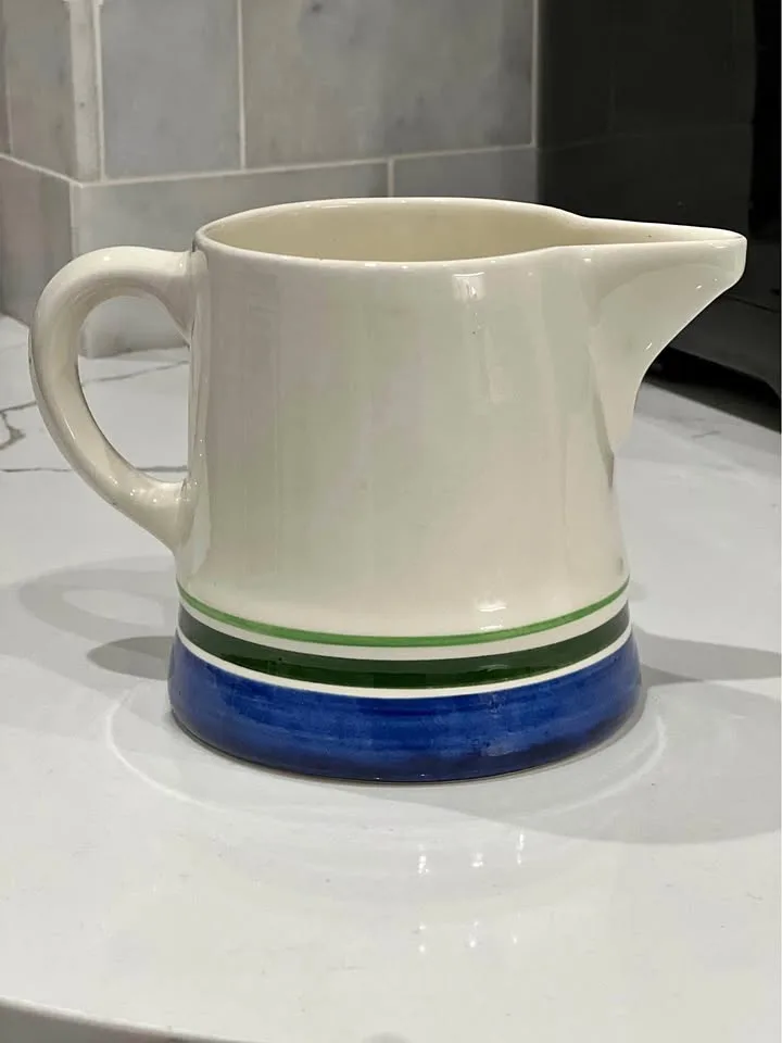 Stangl Ceramic 32oz Pitcher 5” Tall thumbnail