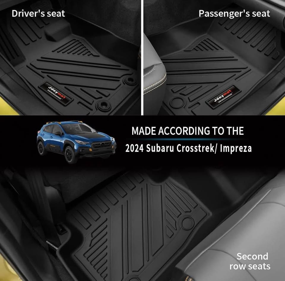 Jdeymat Crosstrek/Impreza 2024-2025 Floor Mats - photo 2