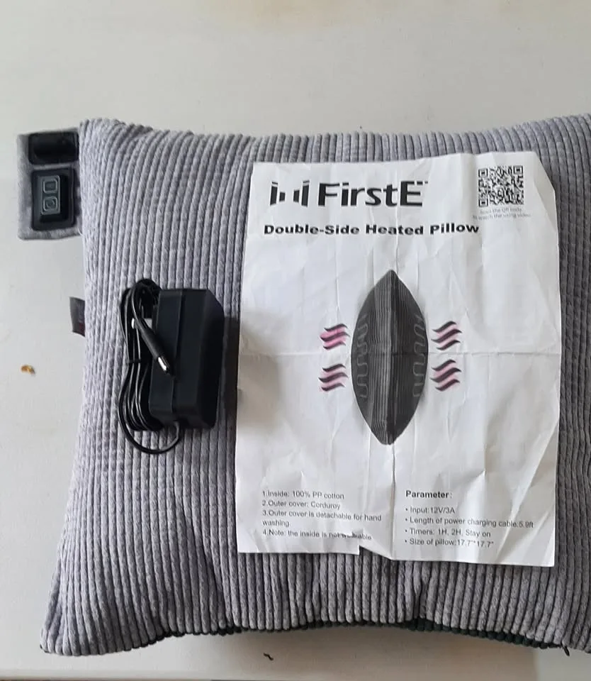 Double Sided Heated Pillow image indicator(2)