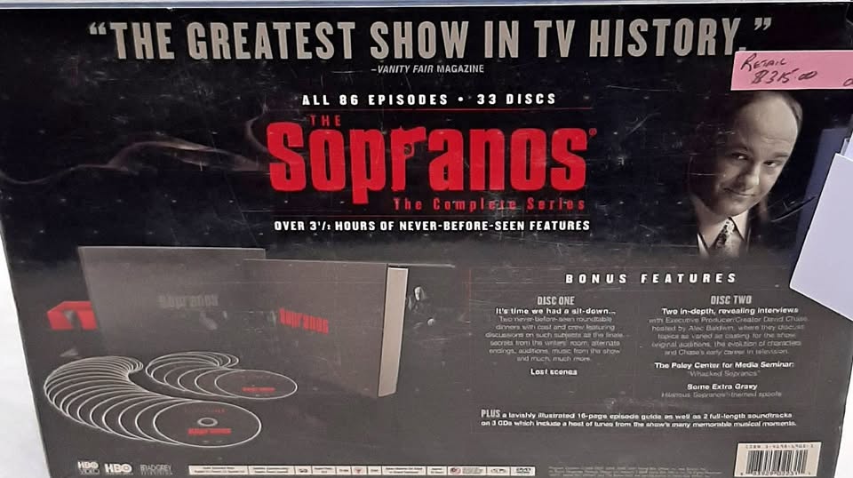 The Sopranos Never opened Complete 33 Disc