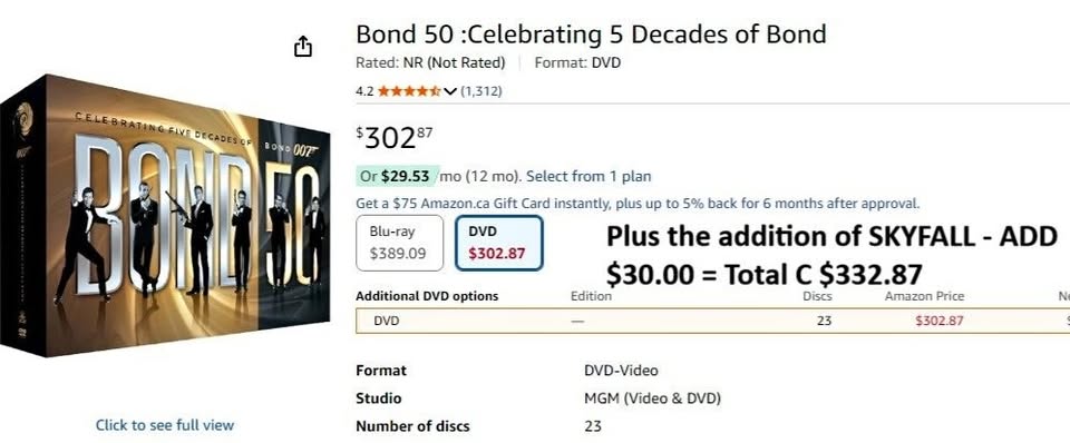 James Bond 50 Years
