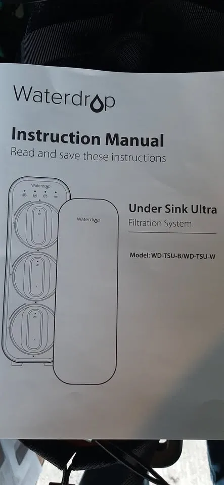 Water filtration system image indicator(3)