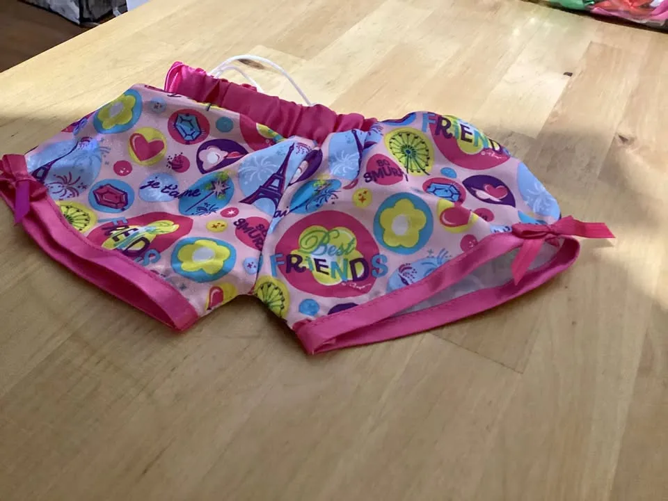 Build A Bear smurf shorts thumbnail