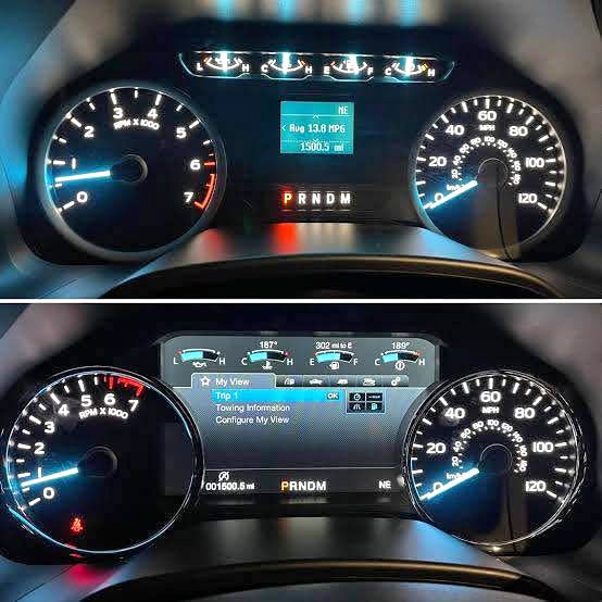 Ford F150 gauge cluster swap 2015-2019