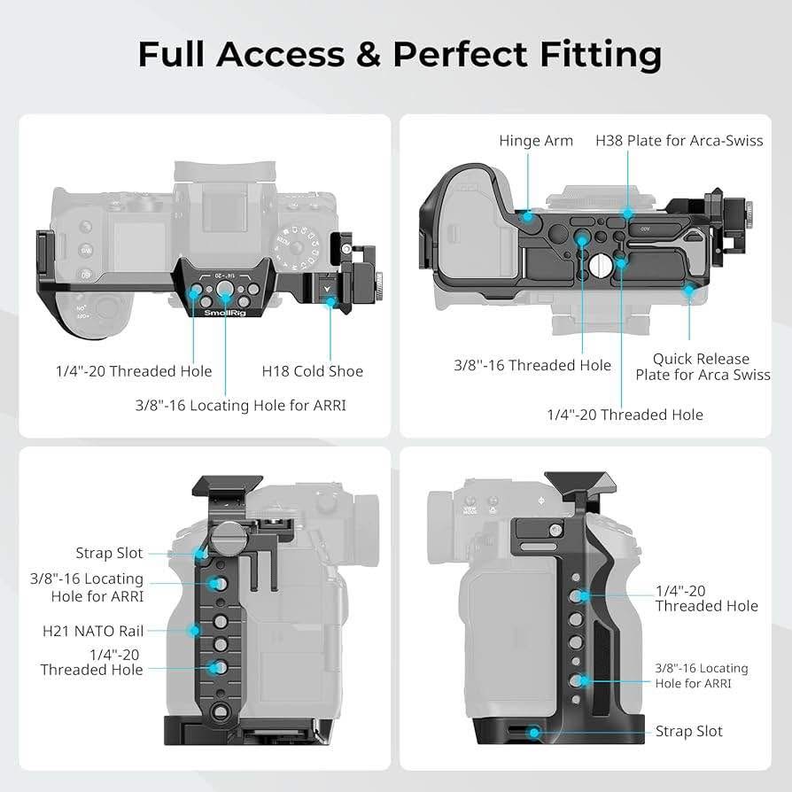 SmallRig Camera Cage for FUJIFILM X-H2 / X-H2S - photo 4