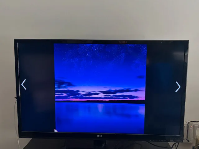 LG 42” Television image indicator(8)