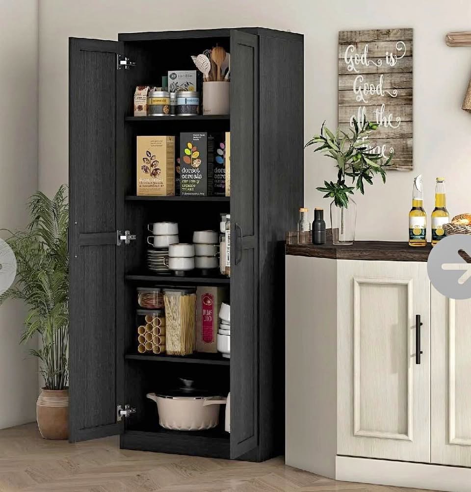New 63” kitchen pantry cabinet