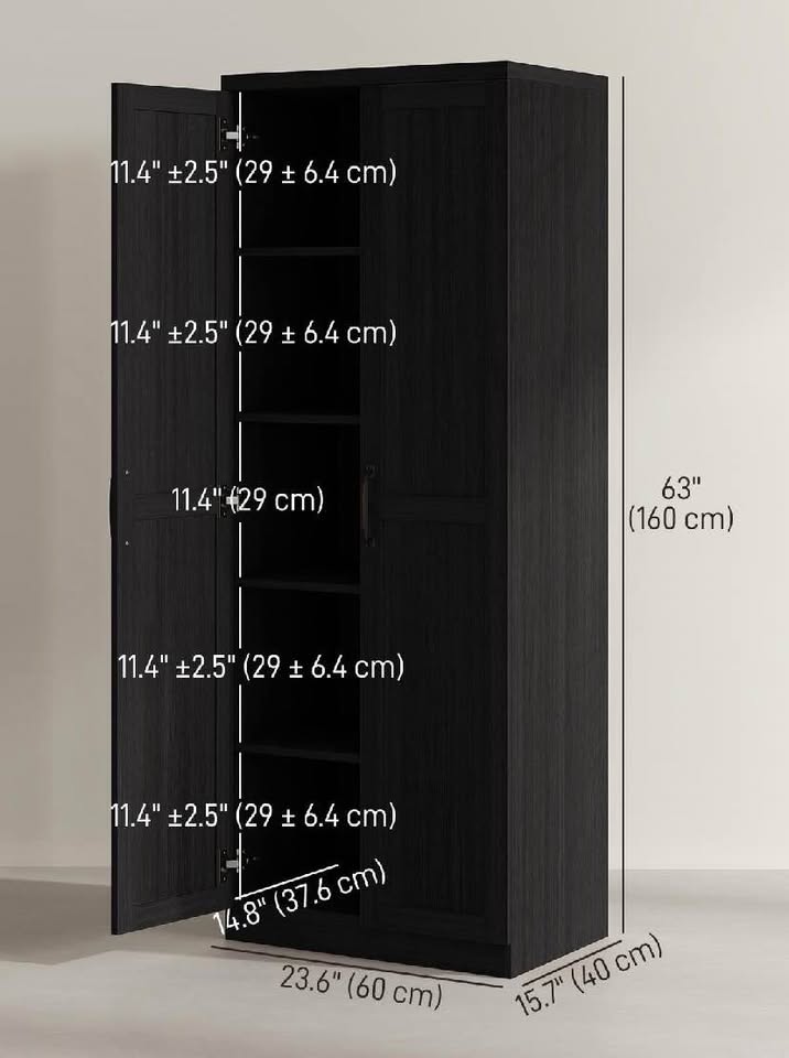 New 63” kitchen pantry cabinet - photo 3
