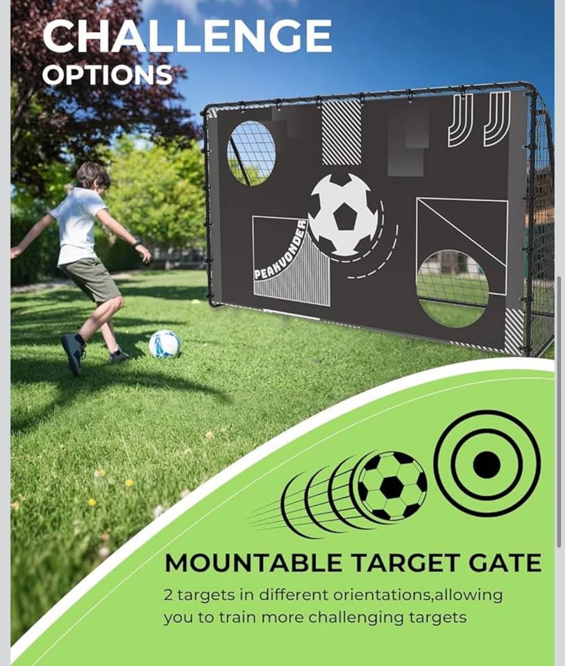 7x5 ft Kids Soccer Net for Backyard - photo 5