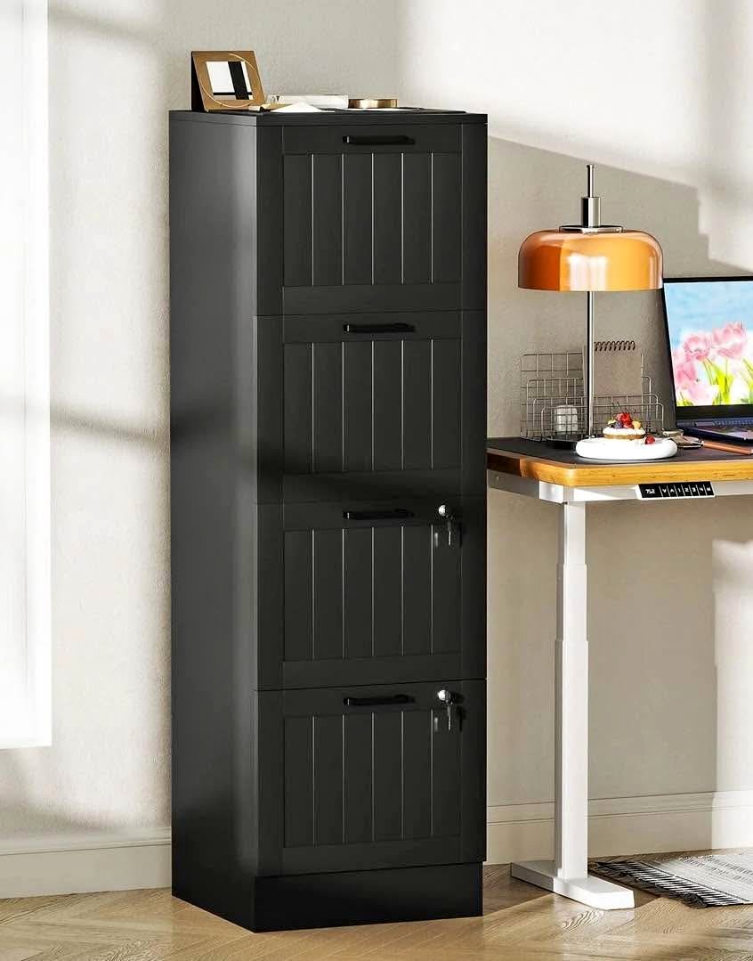 New open box Compact 4-Drawer Filing Cabinet