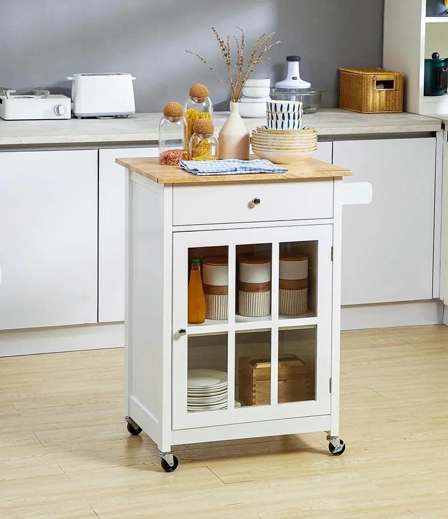 New rolling kitchen pantry cart