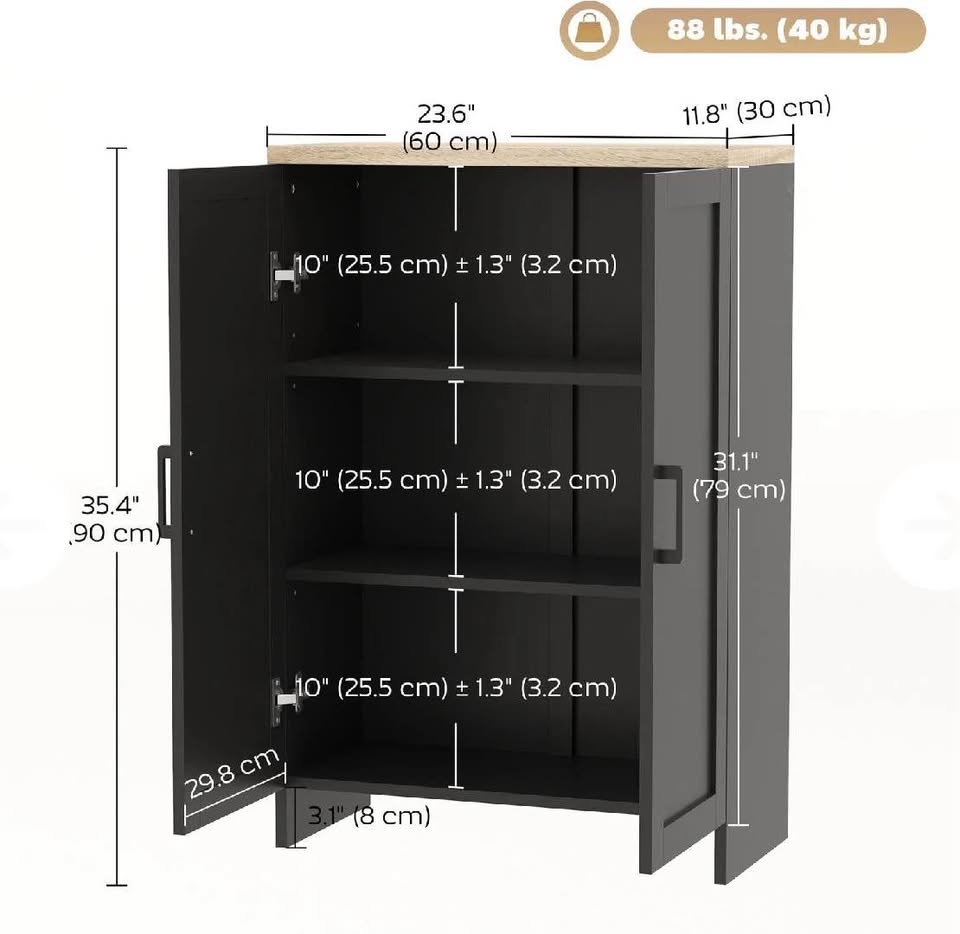 New sideboard cabinet buffet cansole organizer - photo 3
