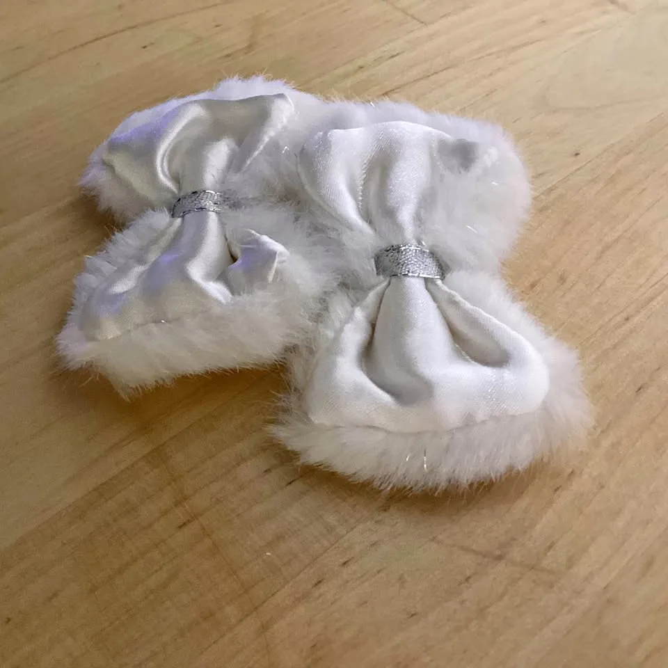 Build A Bear white bows thumbnail