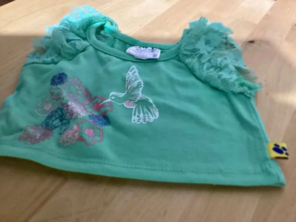 Build A Bear hummingbird shirt thumbnail