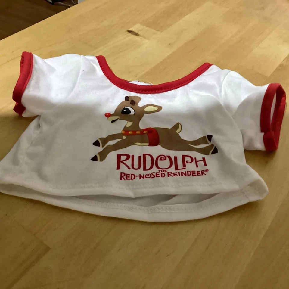 Build A Bear Rudolph shirt thumbnail