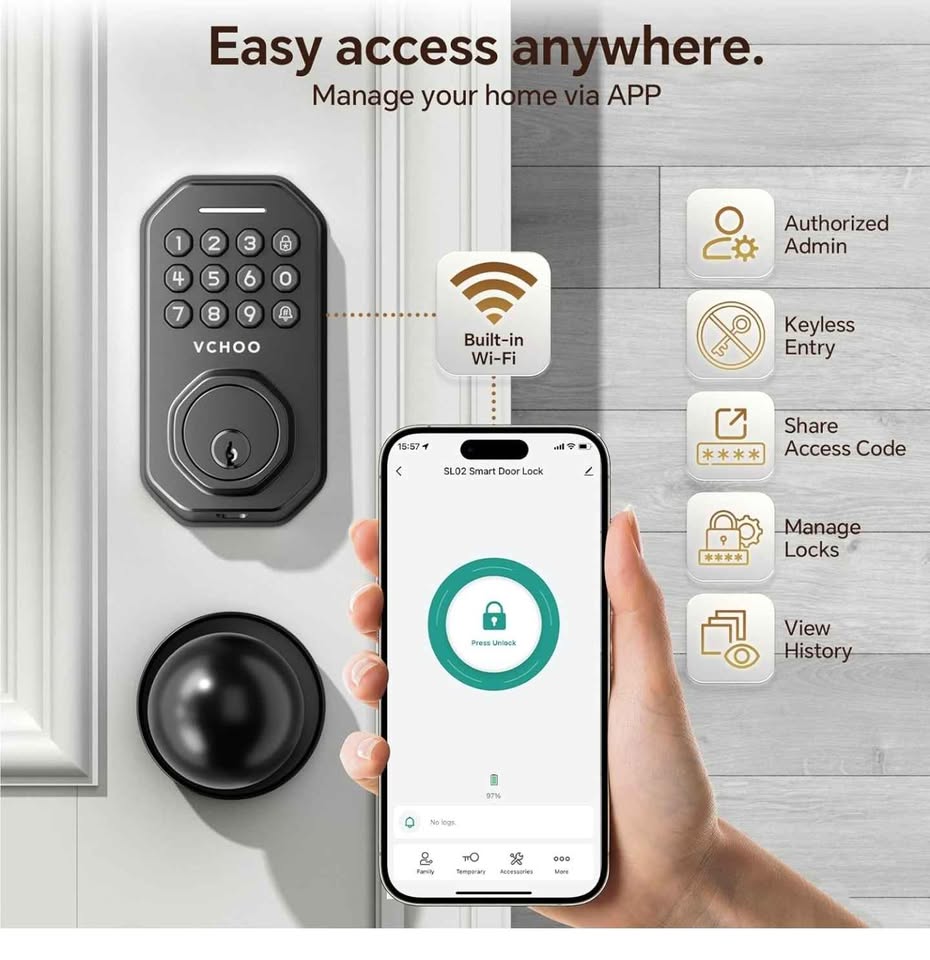 Keyless Entry Door Lock - photo 4