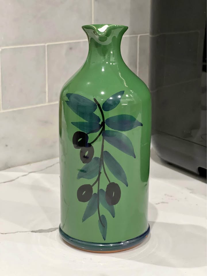 Ceramic Olive Oil Cruet