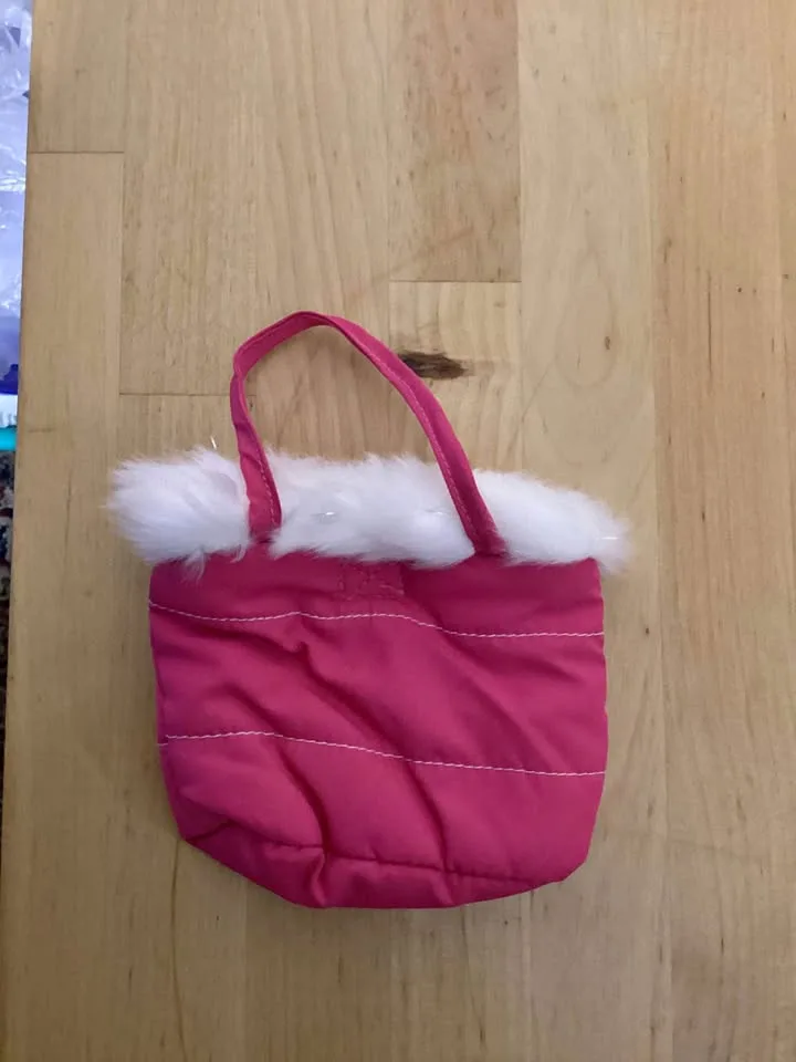 Build A Bear dark pink purse thumbnail