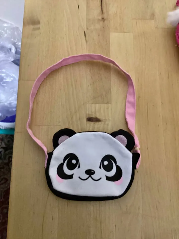 Build A Bear panda purse thumbnail