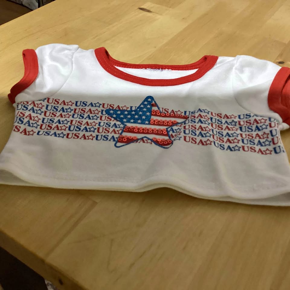 Build A Bear USA shirt