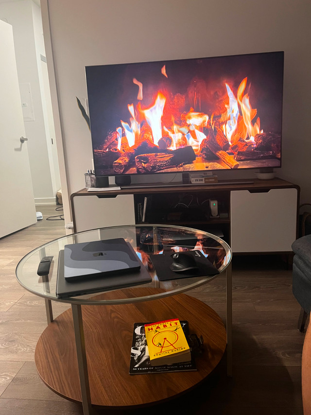 Coffee Table IKEA VITTSJO – New, minor glass scratch - photo 2
