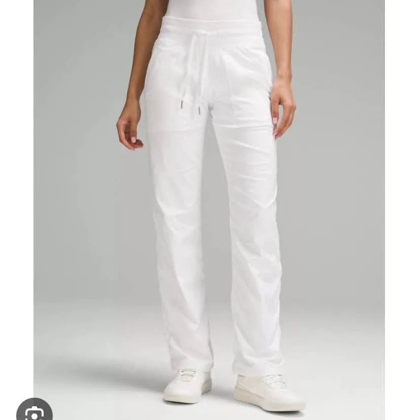 NWT Lululemon Dance Studio Mid-Rise Pant - Size 4, White image indicator(5)