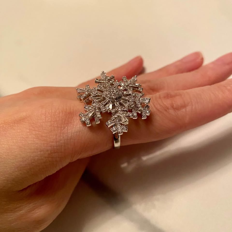 Snowflake ring - photo 2