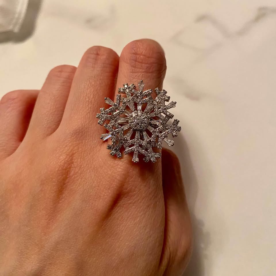 Snowflake ring - photo 3