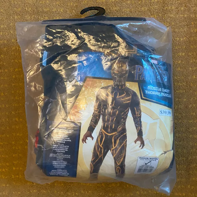 Black Panther Killmonger Medium 5-7 Halloween Costume image indicator(2)