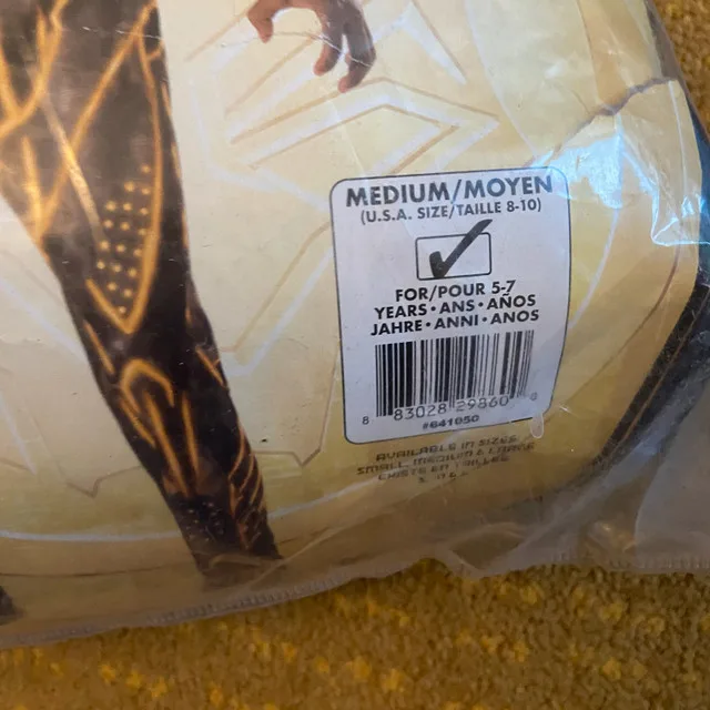 Black Panther Killmonger Medium 5-7 Halloween Costume image indicator(6)