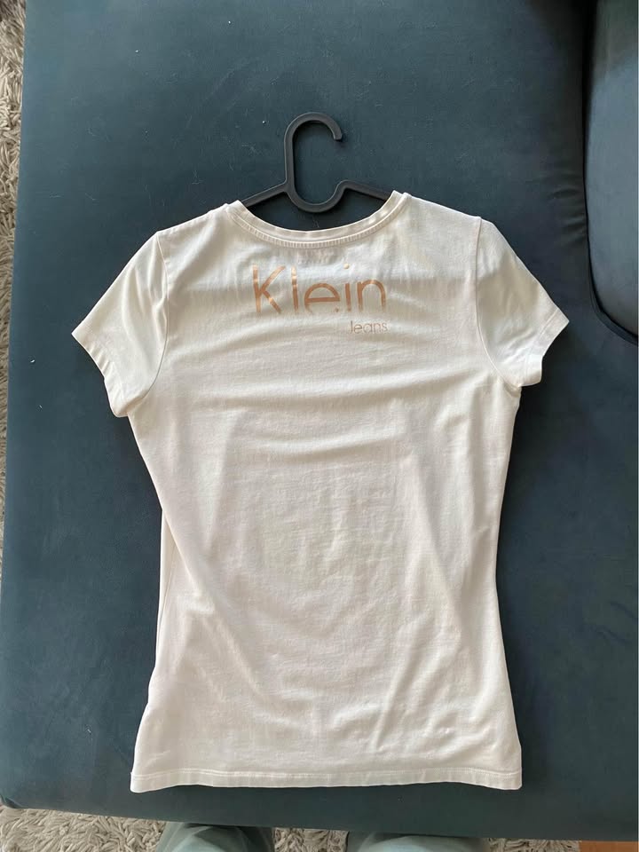 Calvin Klein Jeans Premium Stretch White T-shirt - photo 2