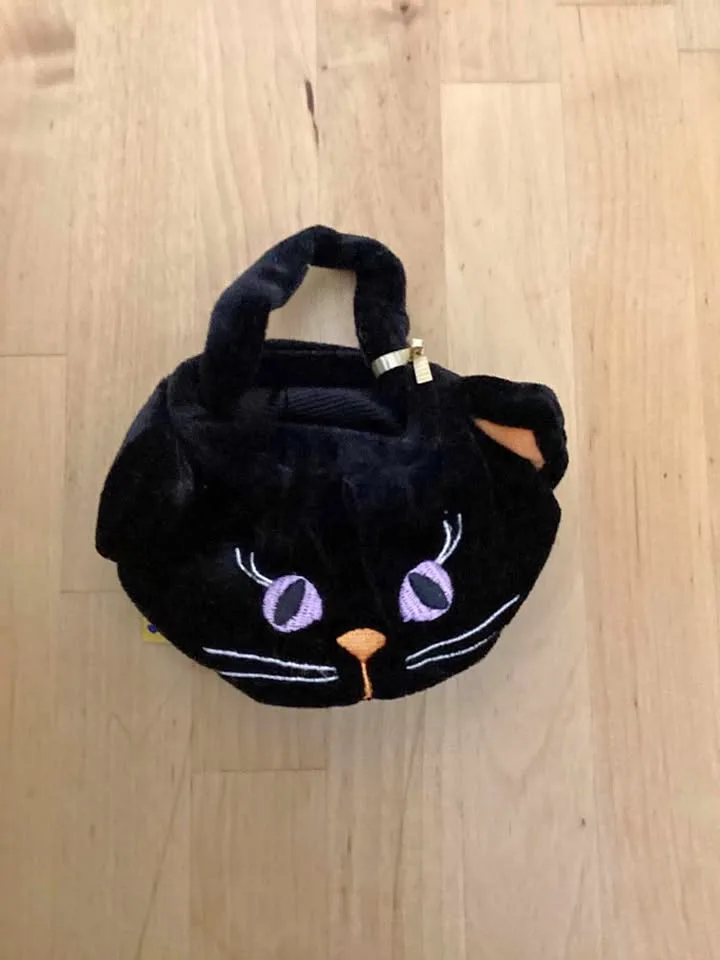 Build A Bear Halloween cat purse thumbnail