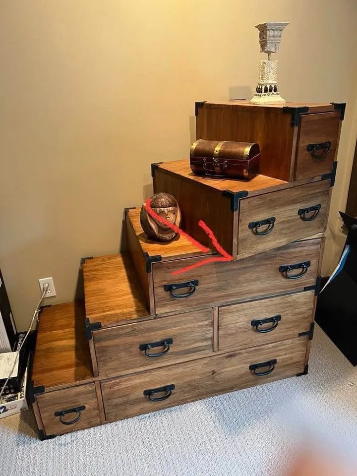 STEP CHEST- solid wood image indicator(2)