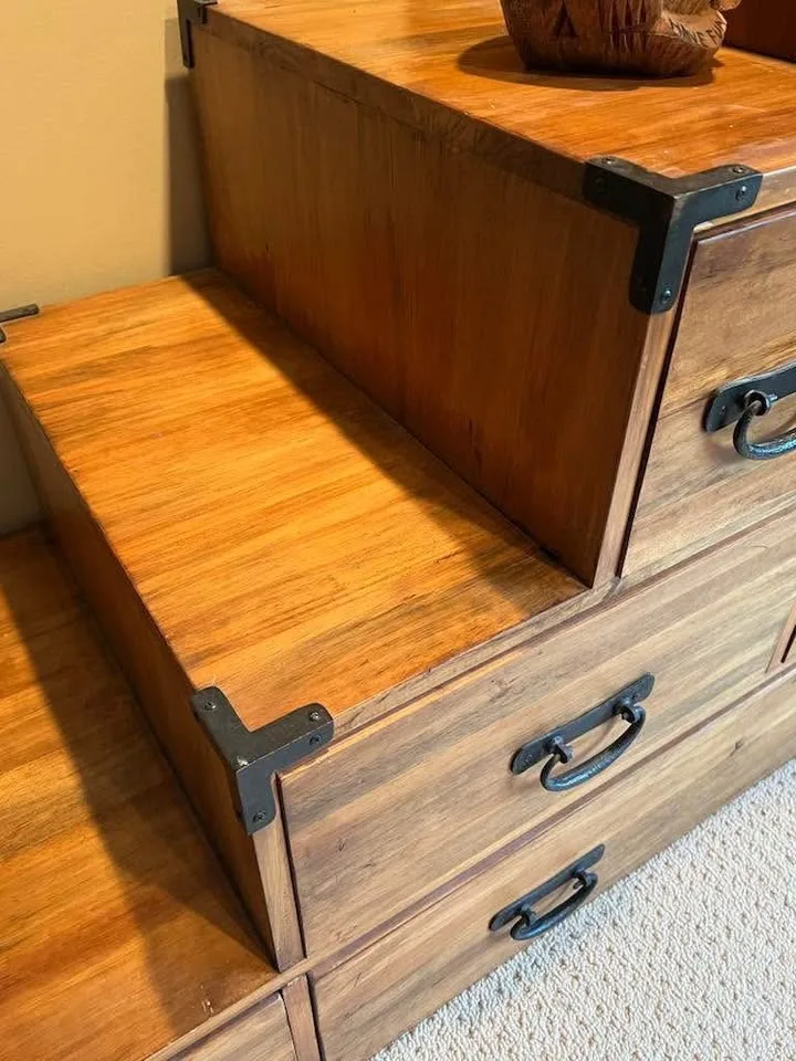 STEP CHEST- solid wood image indicator(3)