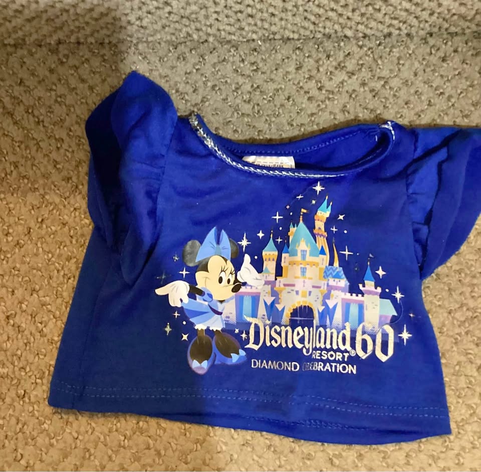 Build A Bear Disneyland 60th anniversary set