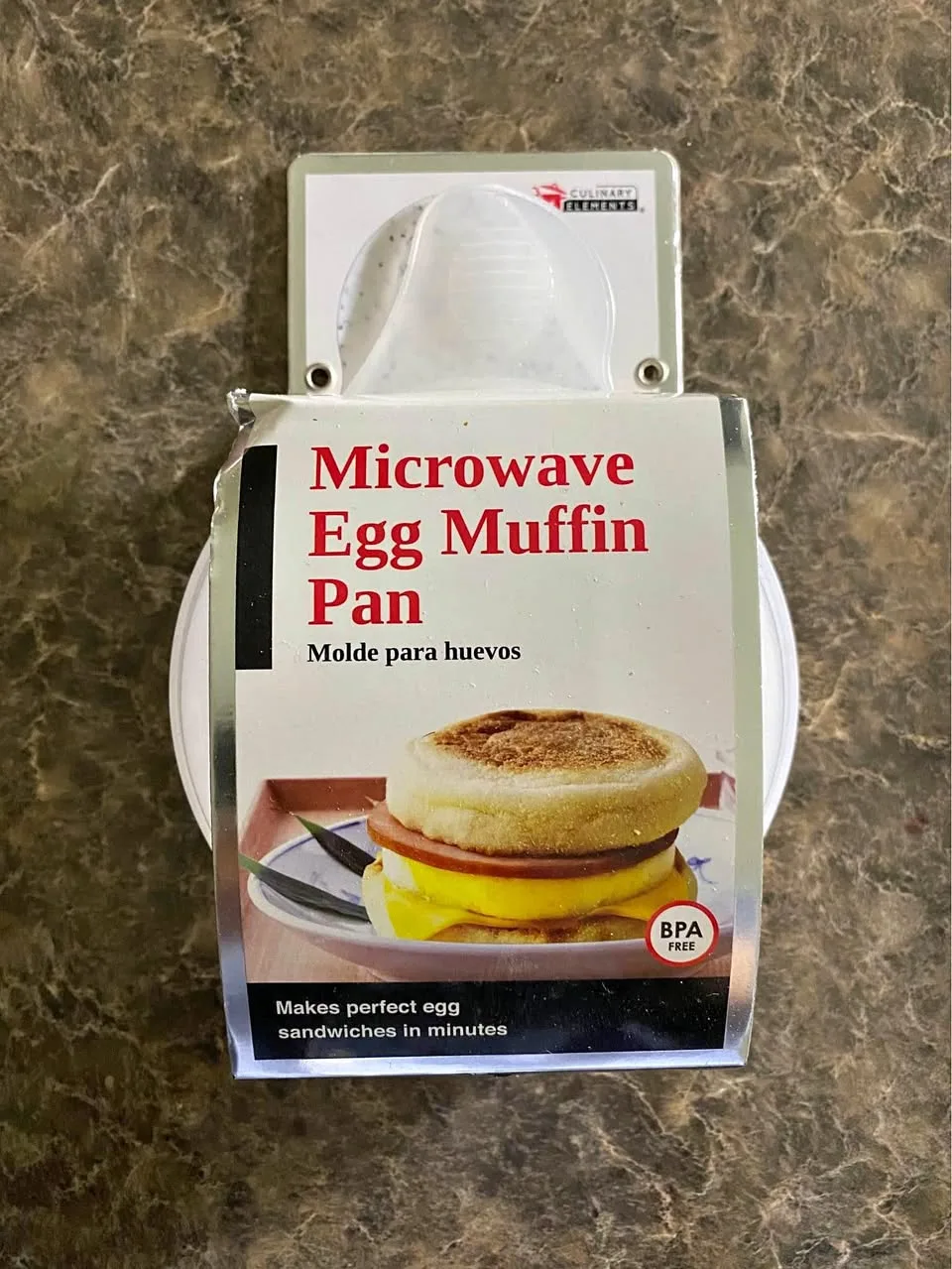 Microwave egg muffin pan NEW thumbnail