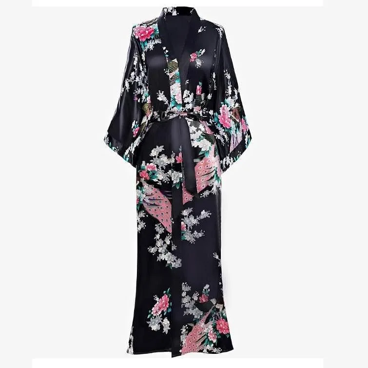 Kimono Long Robe/Nightgown NEW thumbnail