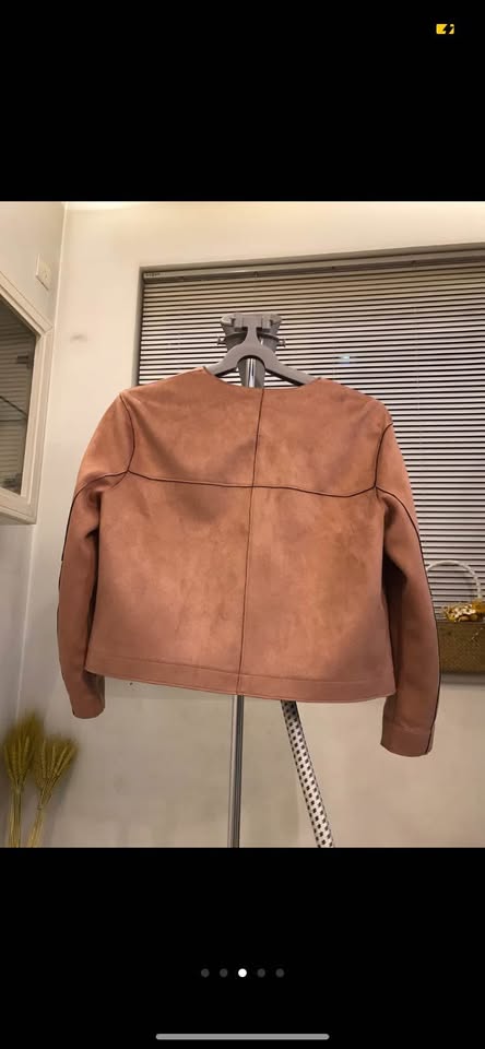 Zara Faux Suede Jacket - Size M - photo 2