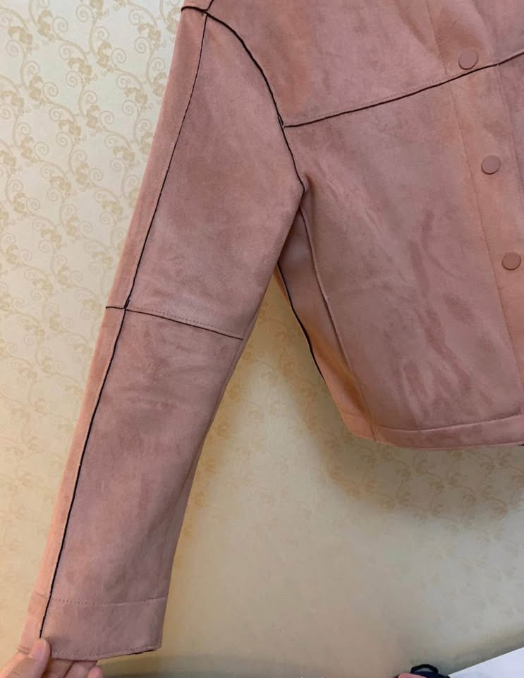 Zara Faux Suede Jacket - Size M - photo 4