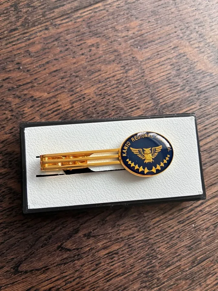 Kanto Regional Tie Clip - Gold Tone image indicator(2)
