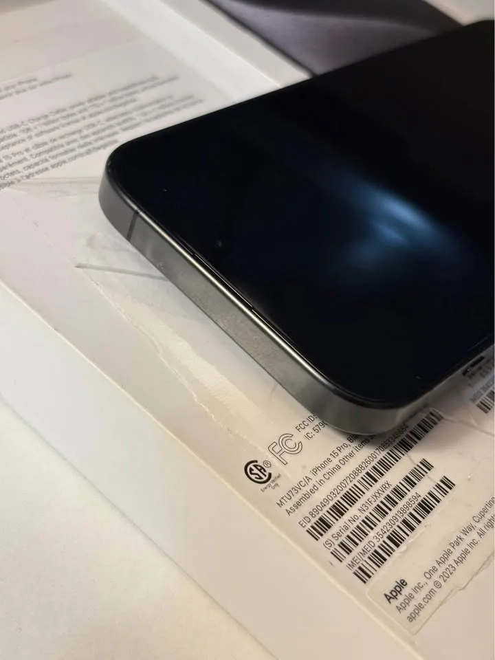 Iphone 15 pro 128gb (black) image indicator(8)