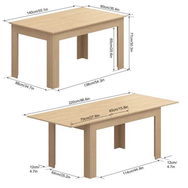 Extendable Dining Table - photo 2