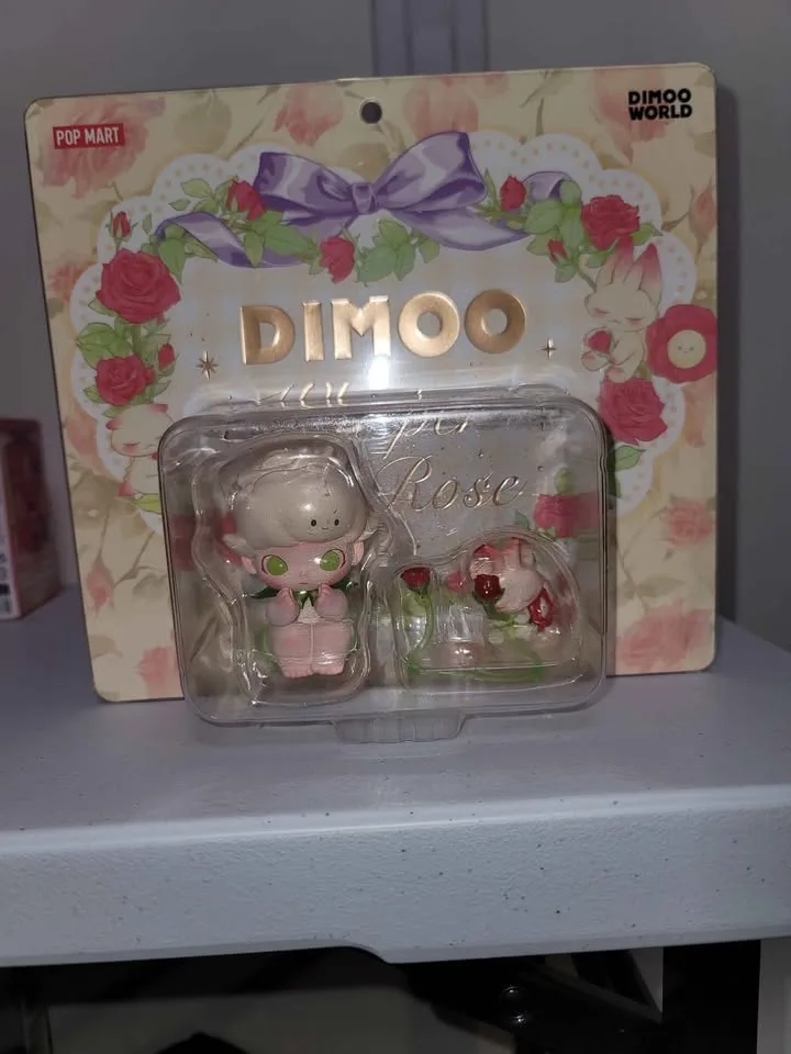 Authentic Popmart Dimoo Whisper of the Rose Blister Figure image indicator(4)
