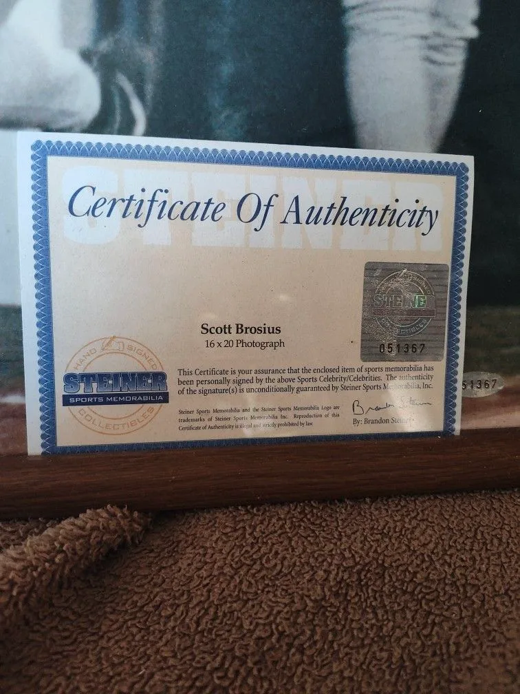 Scott Brosius Autographed Photo image indicator(2)