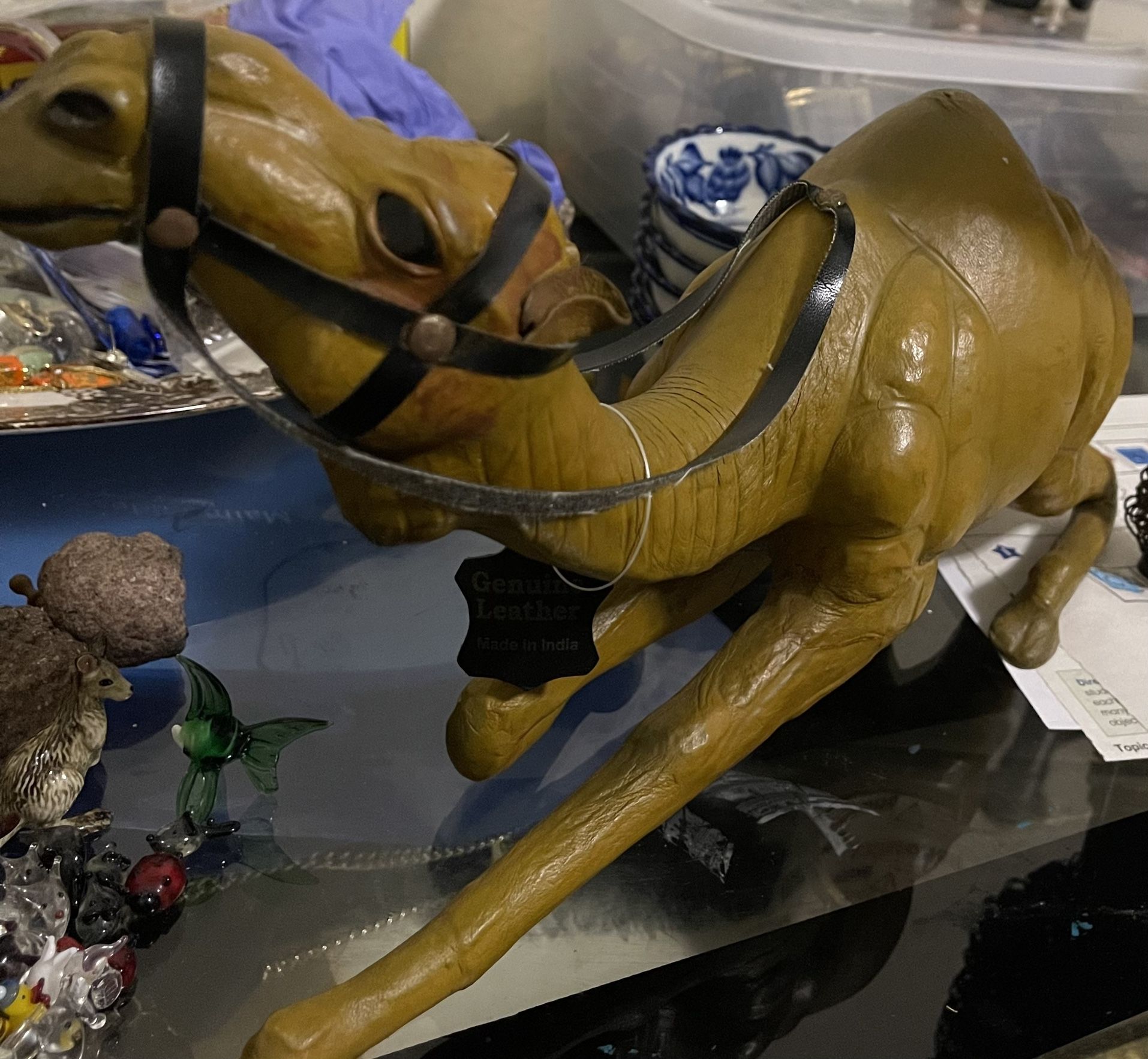 Genuine Leather Camel