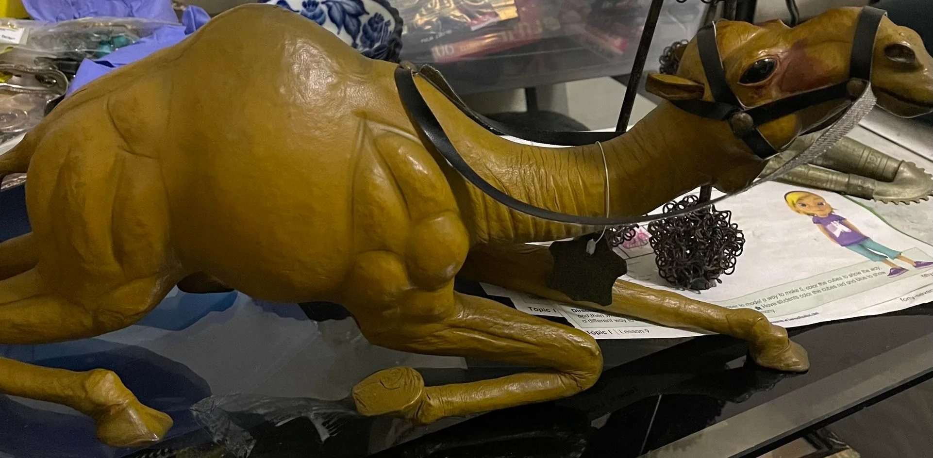 Genuine Leather Camel image indicator(3)