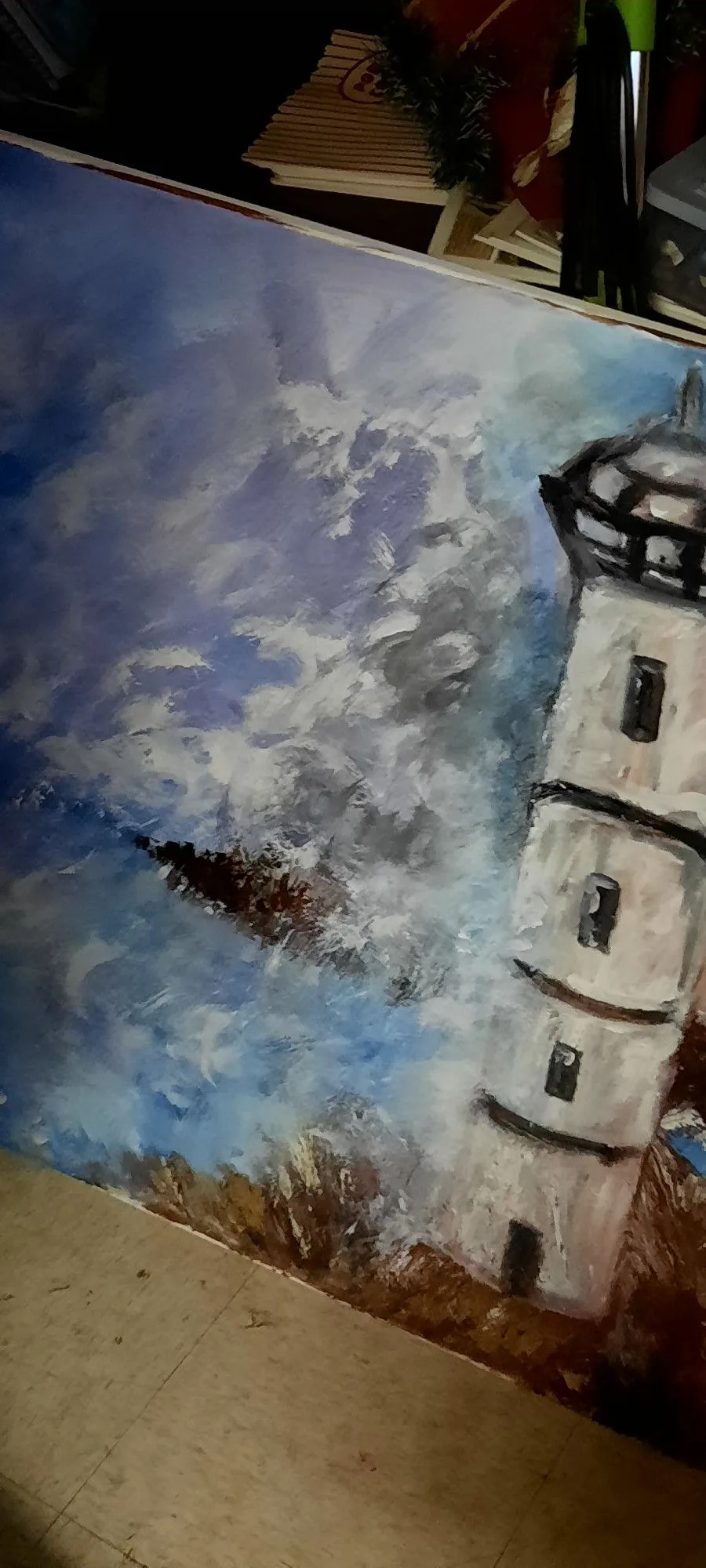 Abstract Painting image indicator(2)