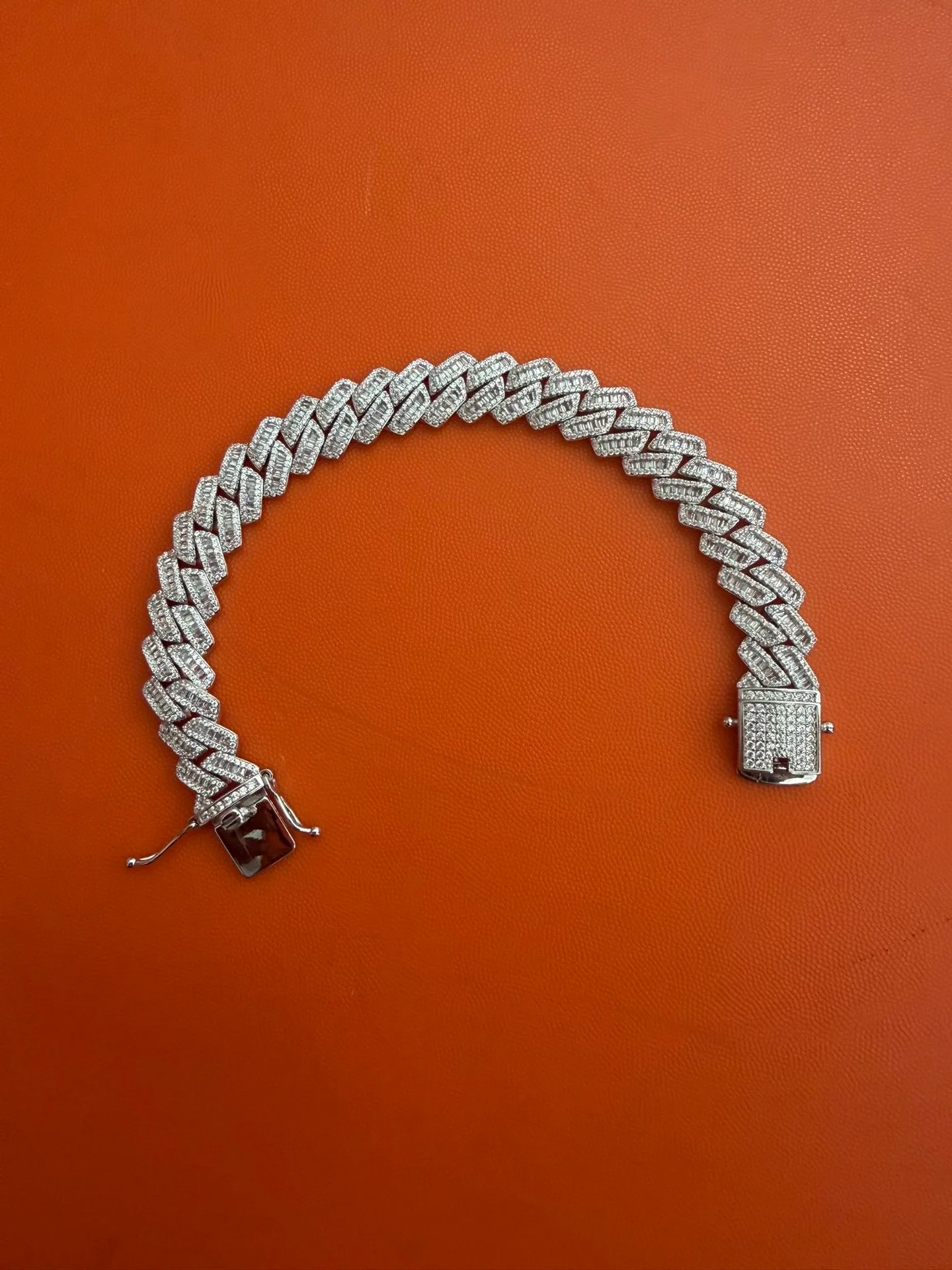 Mens Bracelet with Iced-Out Pendant – Luxury Finish thumbnail