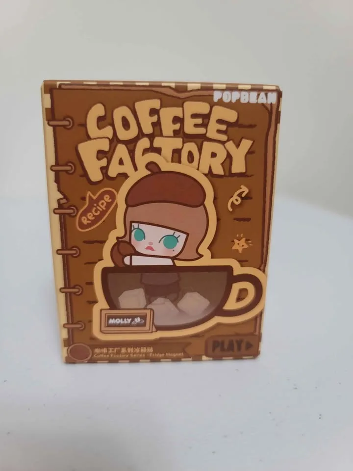 New Popmart Coffee Factory Popbean Magnet - Chaka image indicator(2)