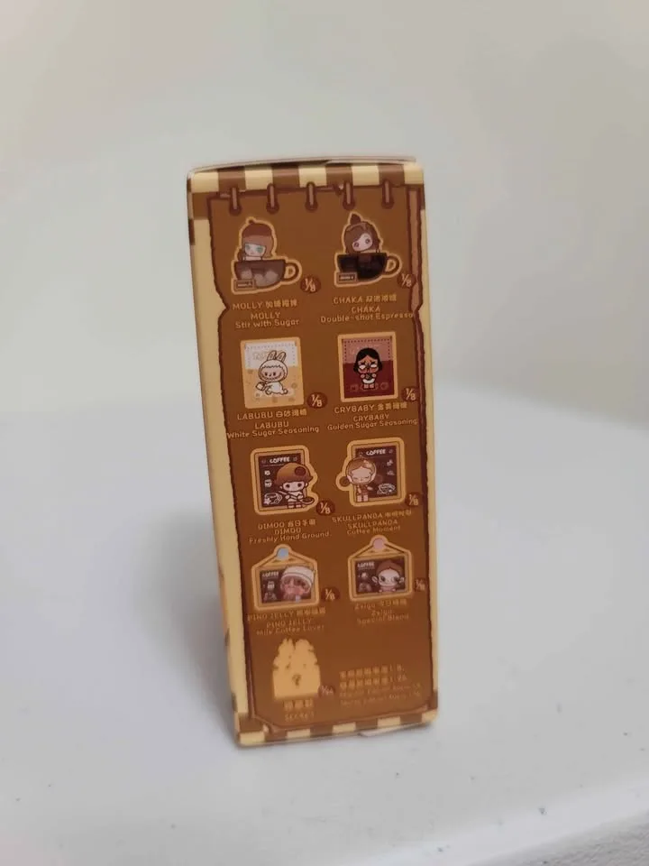 New Popmart Coffee Factory Popbean Magnet - Chaka image indicator(3)